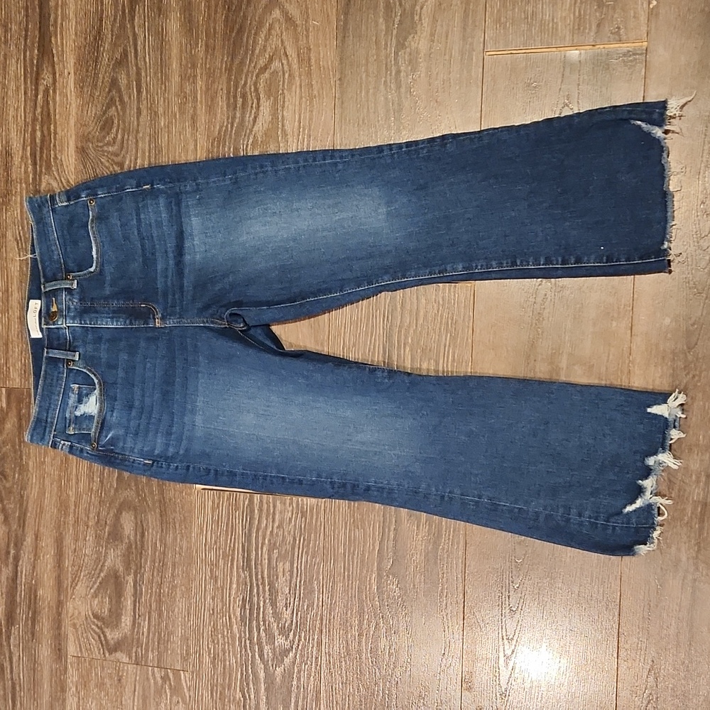 LOFT Women's High Rise Jeans - Dark Blue